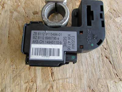 BMW Negative Battery Cable w/ IBS Intelligent Battery Sensor 61129115494 E63 645Ci 650i M65